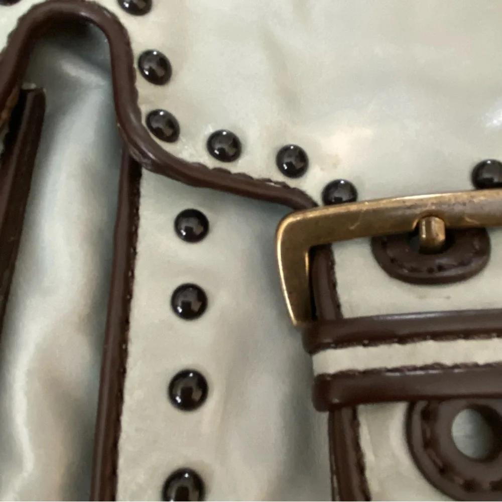 Kate Landry Leather Wristlet Clutch Bag